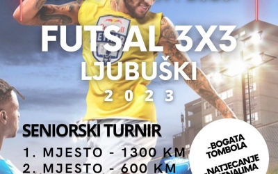 Večeras starta treći Futsal 3×3 Ljubuški